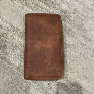 Brown Leather Wallet- Unknown Brand